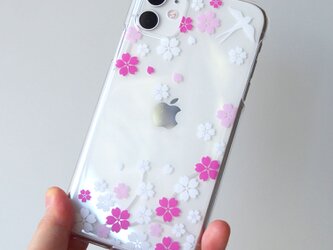 ソフトiPhoneケース【燕と桜】の画像