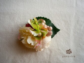 【SOLD OUT】桜色コサージュの画像