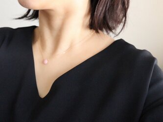pinkopal necklaceの画像