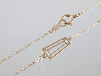 Taper Cut Diamond Braceletの画像