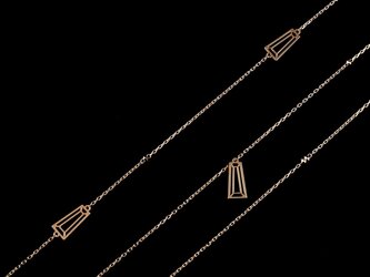 Taper Cut Long Necklaceの画像