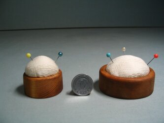 キルト用ピンクッション大小２個セットの画像