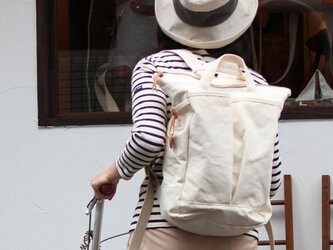 hike40:生成(倉敷帆布リュック)　の画像