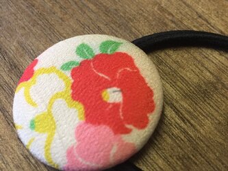サンガイ*着物リメイク*ヘアゴム*時代着物*アンティークの画像