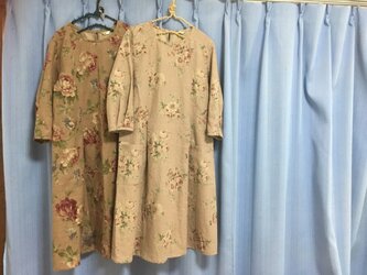 【りりり様オーダー品】クラシカルワンンピ★リネンの画像