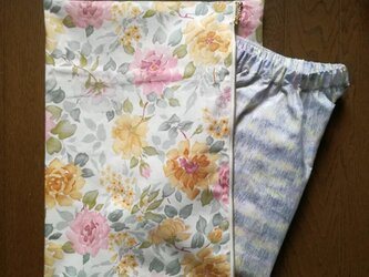 花柄のお着替え入れの画像