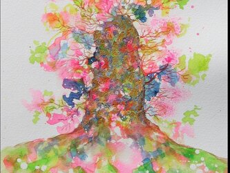黄金樹(千年桜)の画像