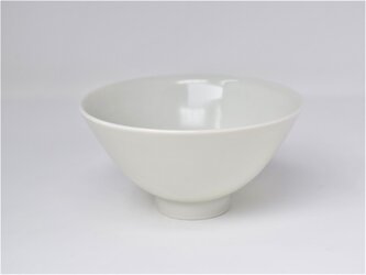 有田焼　博泉窯　灰釉飯碗　中村慎　作　手造り　シンプル　贈り物　ギフト　飯碗の画像