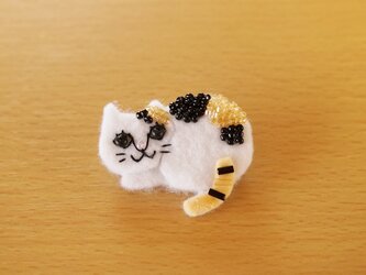 野良猫ブローチ①の画像