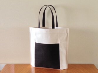 FS Tote Bag［生成／こげ茶］の画像