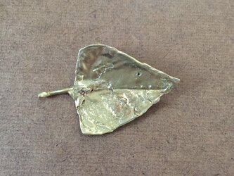 Gold leaf pinの画像