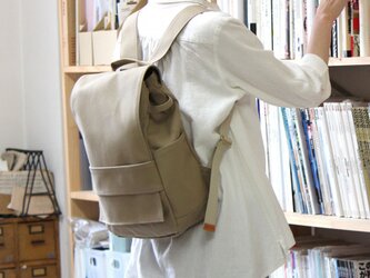 loiter:マッシュルーム(高島帆布リュック)　の画像