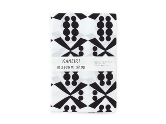 オリジナルてぬぐい　KANEIRI ロゴ　白地の画像