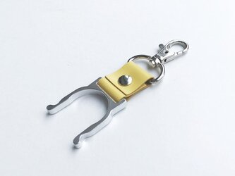 トイズレザーのボトルホルダー　レモンイエローの画像