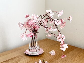 Cherry blossom arrange「マジカルウォーター」受注制作の画像