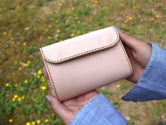【受注生産品】三つ折り財布 ～栃木サドルレザー～の画像