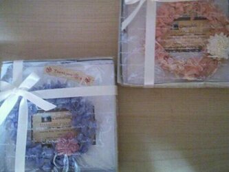 アジサイのリース（サイズＳ）各種の画像