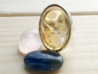 - SOLD OUT - citrine ring k10の画像