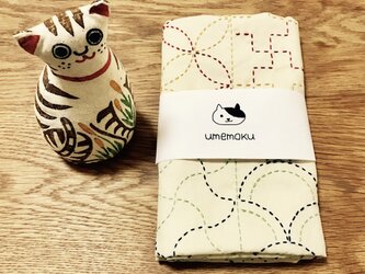 ■ 刺し子 ランチクロス ■の画像