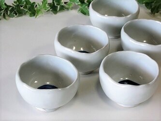 呉須のちいさなお湯のみの画像