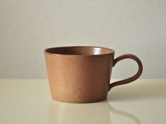 鉄釉スープカップの画像