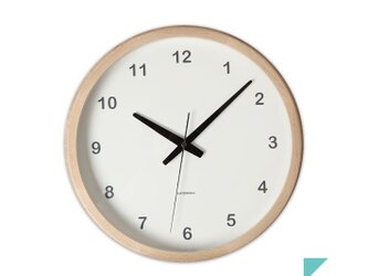 KATOMOKU muku round wall clock km-31Nの画像