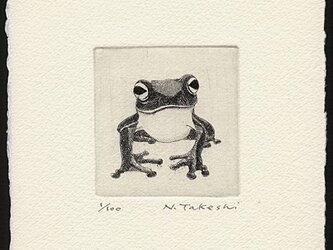 かえる・I / 銅版画 （作品のみ）の画像