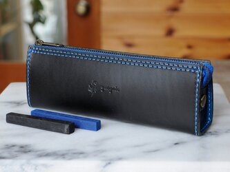 シンプルなファスナーペンケース　No.10　ブッテーロの画像