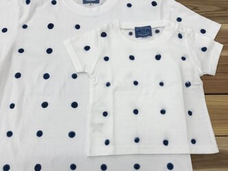 半袖Tシャツ　大ドット　Mサイズの画像