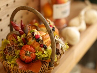 再販♪ちょっぴり大人の・・・「秋」ギフトロトンヌパニエ　ハロウイン　お誕生日　結婚祝い　新築祝い　ご自身への贈り物にオススメ♪の画像