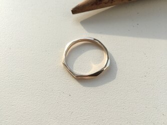 -SOLD OUT- simple gold ring No.3（k10）の画像