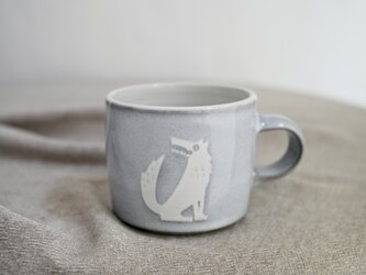 オオカミのマグカップ