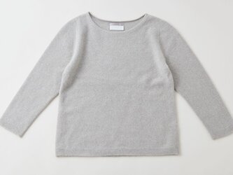 【再入荷】enrica cashmere&wool knit / mochaの画像