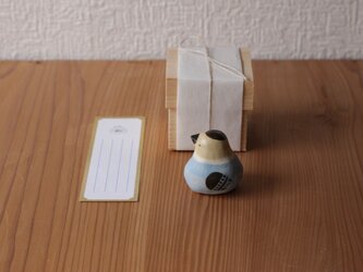 【神無月・新作】伝書鳩（枯茶） ※受注制作 / 国産ヒノキの木箱入りの画像