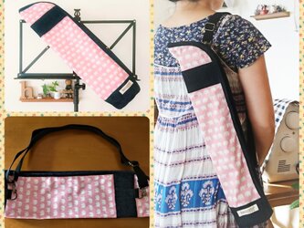 譜面台専用のバック／ぞうさん柄／ピンクの画像