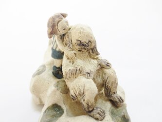 くものり犬　－狆(ちん)－の画像