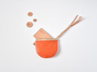 suzumeno pouch（orange)の画像