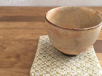Coaster[手織りコースター]からしの画像
