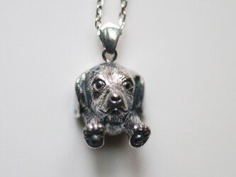 ダックスフントの犬ネックレスの画像