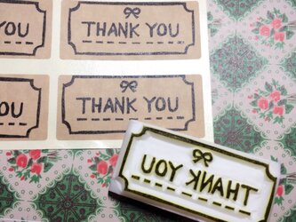 大人かわいい！THANK YOUはんこの画像