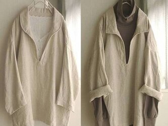 【型紙】スキッパー 衿２種プルオーバーの画像