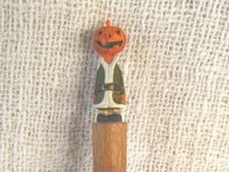 パンプキンヘッド 洗濯バサミの画像