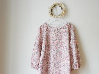 Liberty：wildflowers　ふっくらお袖のチュニックの画像