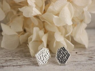 silver  薄氷のピアスLの画像