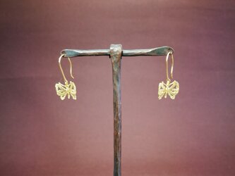 ピアス「蝶」18金の画像