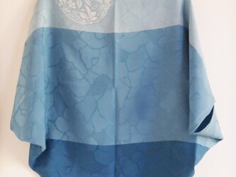型染め羽織-blue-の画像