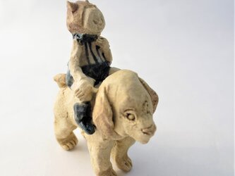 犬のり　－子犬－の画像