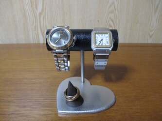 ハート台座腕時計スタンド　リングスタンド　ak-designの画像
