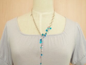 Y字ロングネックレス　の画像
