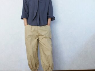 〈受注生産〉バルーンなパンツ（ベージュ）の画像